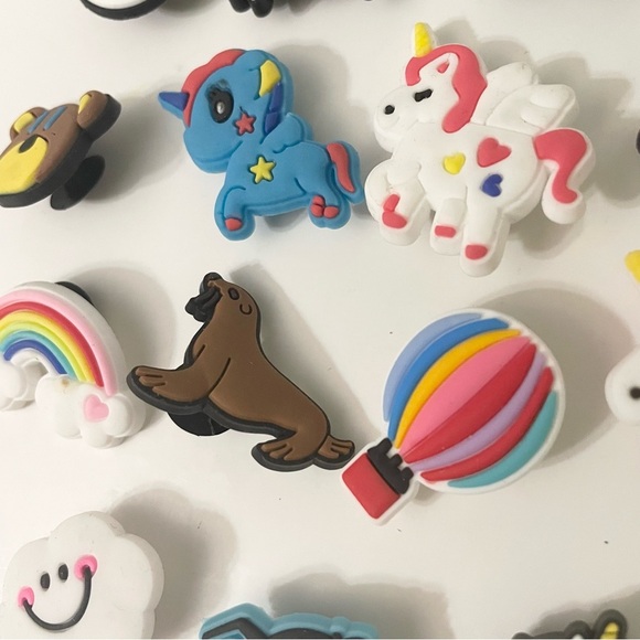 Croc Charms Lot of 15 Unicorn Bear Octopus Charms - Picture 5 of 14